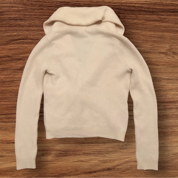 Ralph Lauren Purple Label, Buckle Equestrian Cashmere Cardigan Sweater - Picture 3 of 5